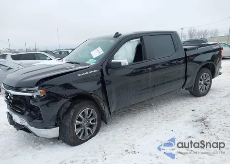 2024 Chevrolet Silverado 1500 4Wd Short Bed Lt With 2Fl from USA, damaged, VIN 3GCPDKEK8RG464347